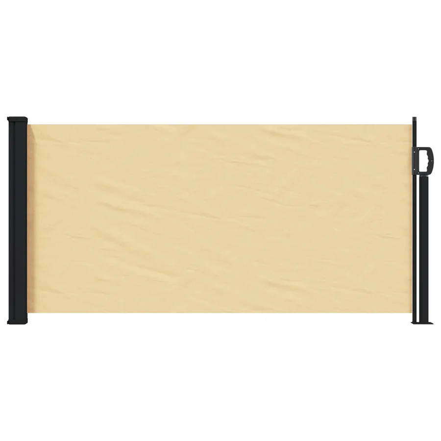 Store latéral rétractable Sable 500 x 100 cm Polyester - 2