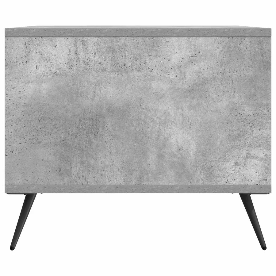 Table basse Gris béton 90 x 50 x 40 cm Bois d'ingénierie - 6