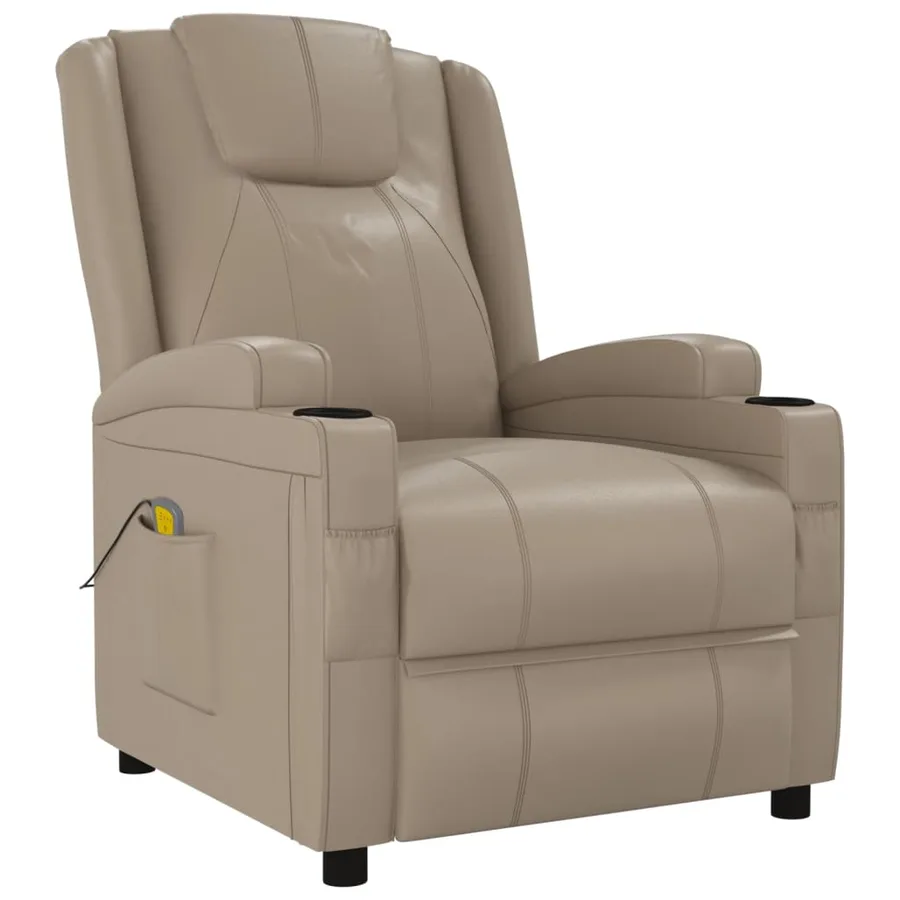 Fauteuil de massage Cappuccino Similicuir - 2