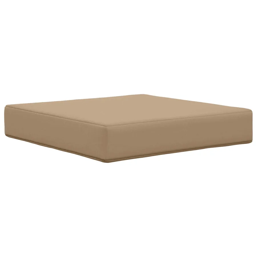 Coussin de canapé d'extérieur Polyester Taupe 60 x 40 x 10 cm - 4