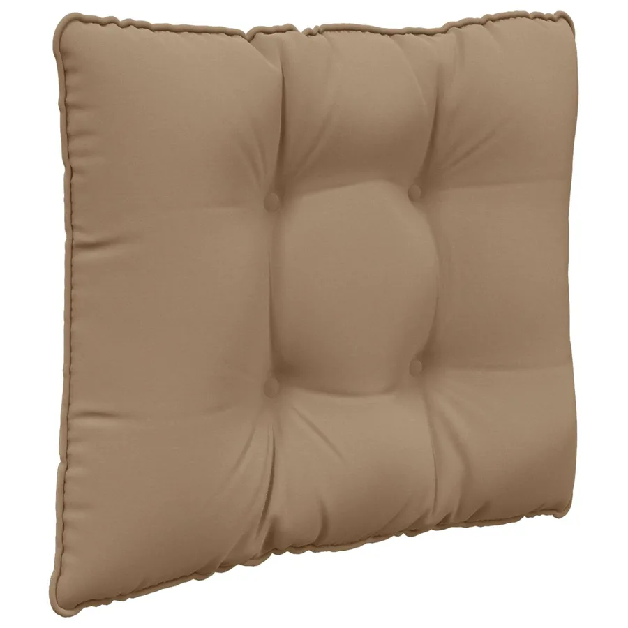 Coussin de canapé d'extérieur Polyester Taupe 60 x 40 x 10 cm - 5