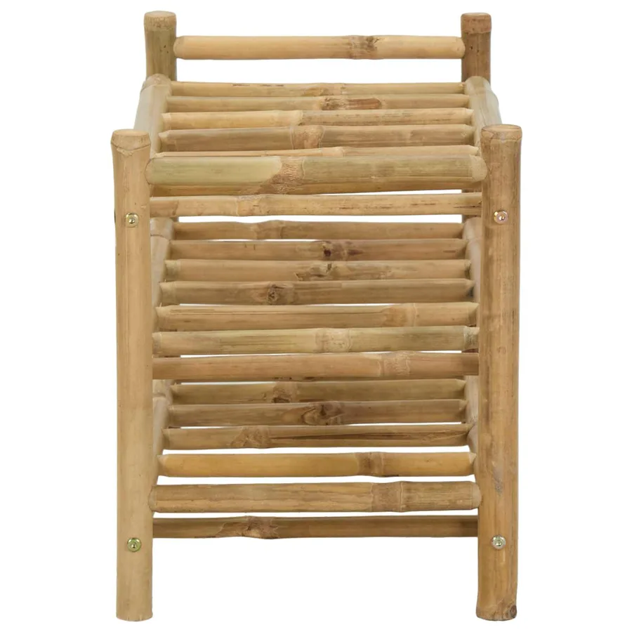 Étagère à vin Naturel 57 x 29,5 x 36 cm Bambou - 4