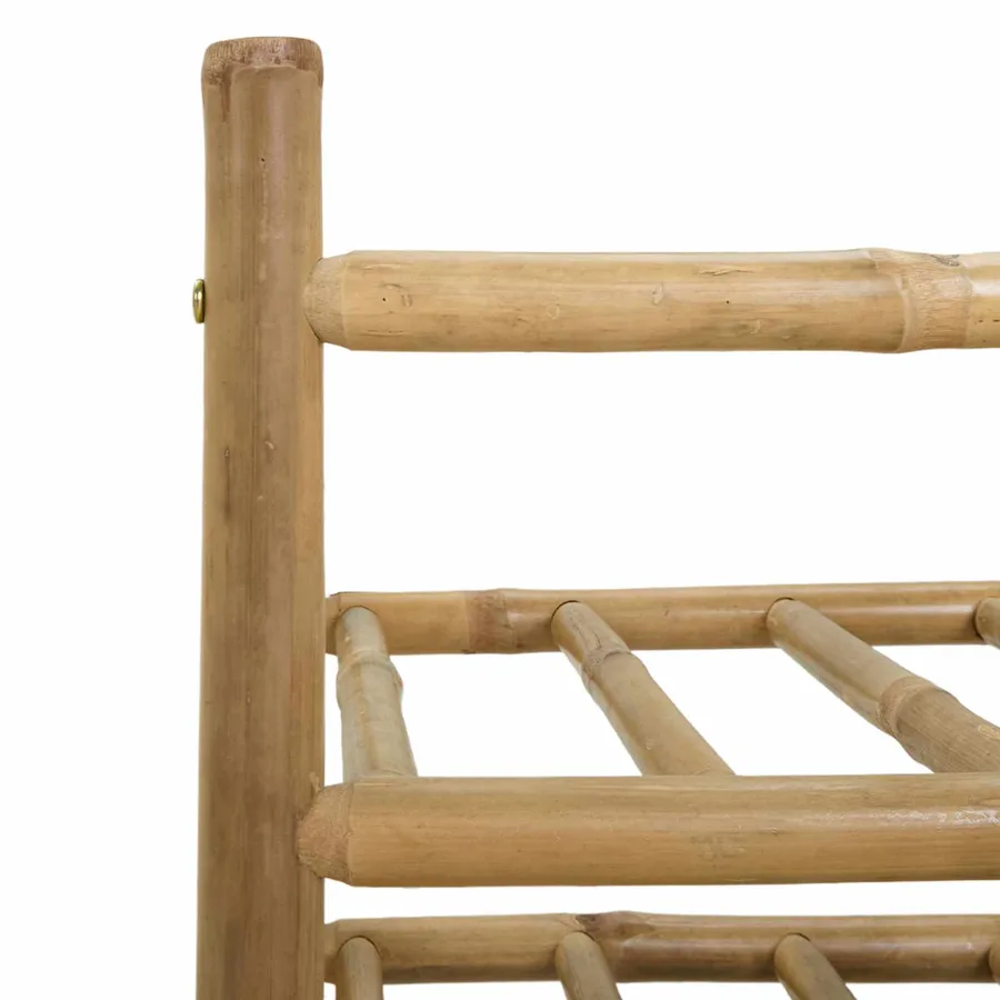 Étagère à vin Naturel 57 x 29,5 x 36 cm Bambou - 5