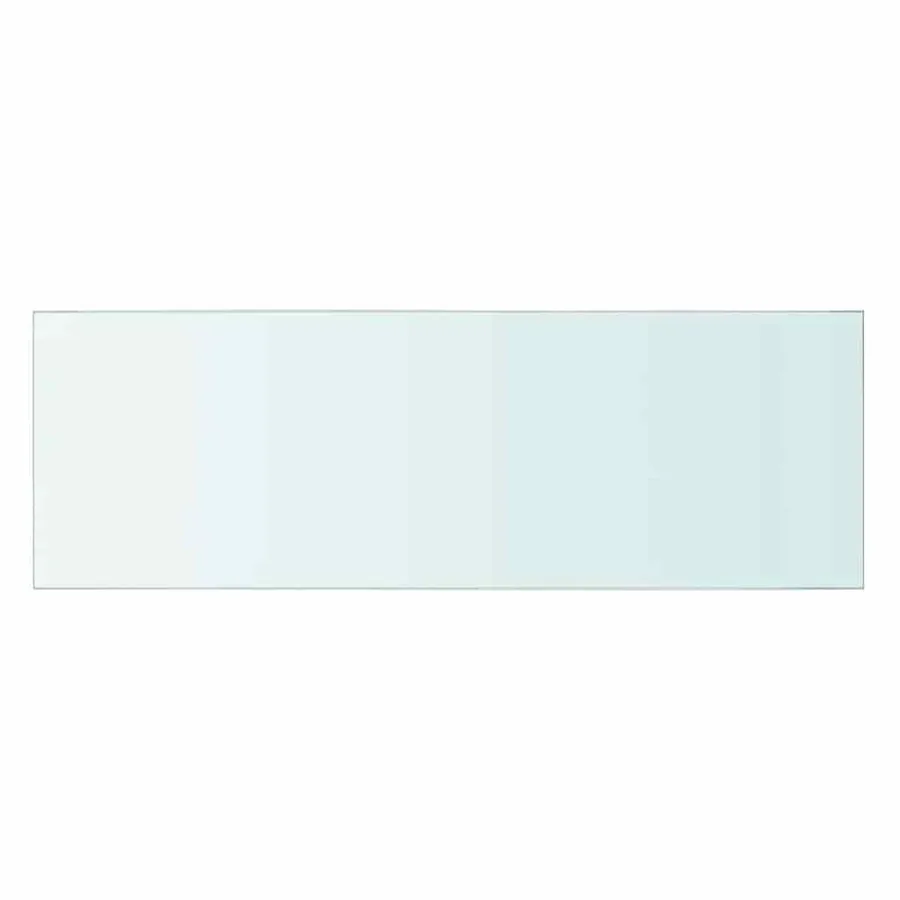 Panneaux d'étagère 2 pcs Verre Transparent 60x20 cm - 3