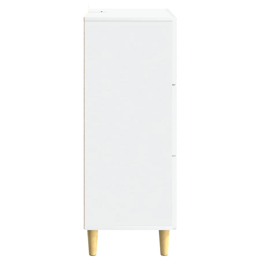 Armoire à tiroirs Blanc 33 x 34,5 x 90 cm Bois d'ingénierie - 6