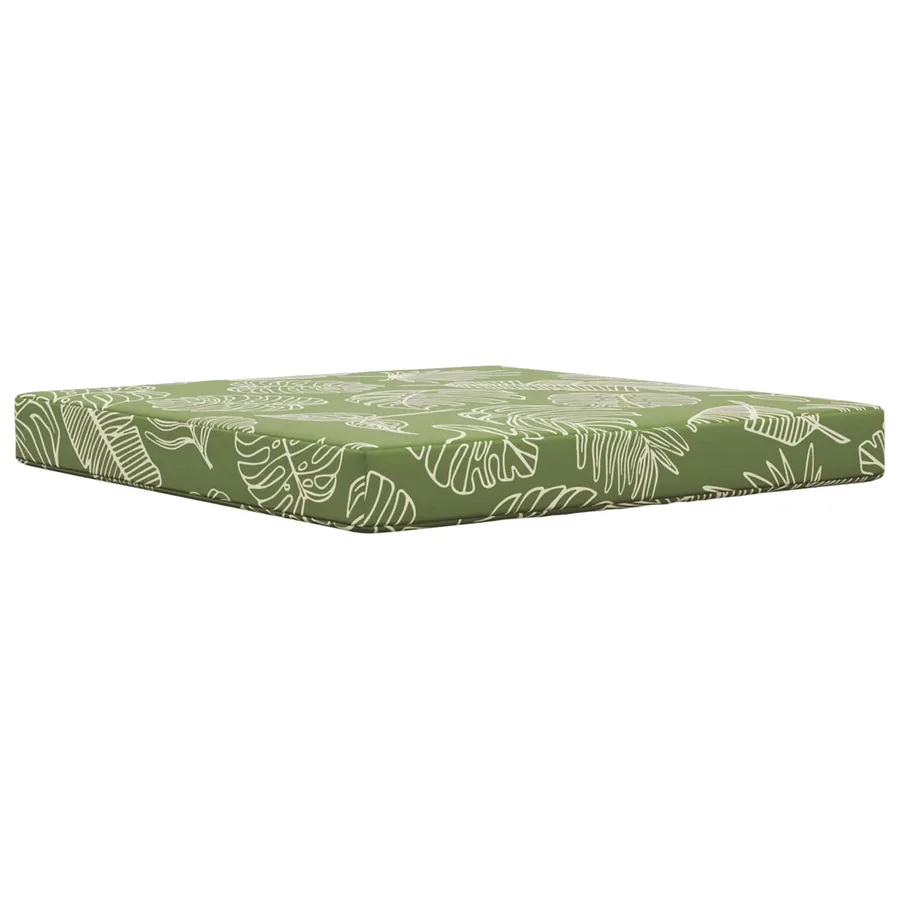 Coussin de canapé d'extérieur 2 pcs Modèle feuille Polyester - 4