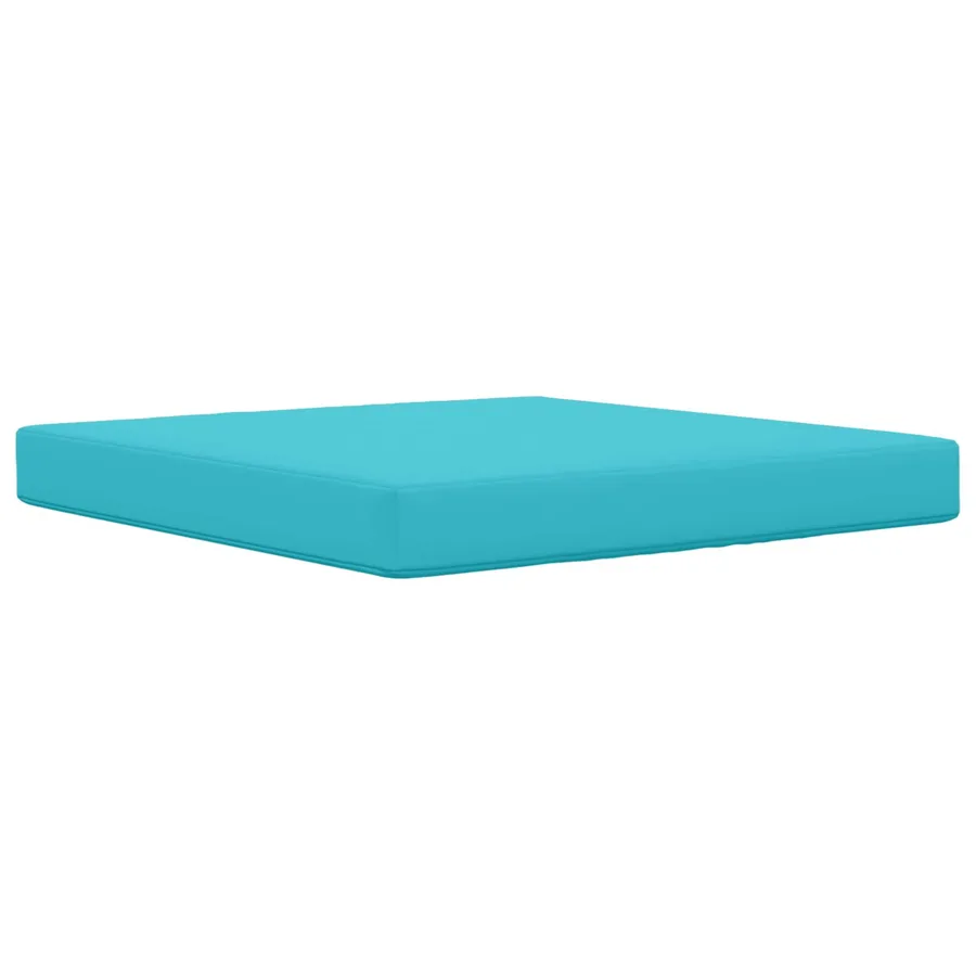 Coussin de canapé d'extérieur 2 pcs Turquoise Polyester - 4