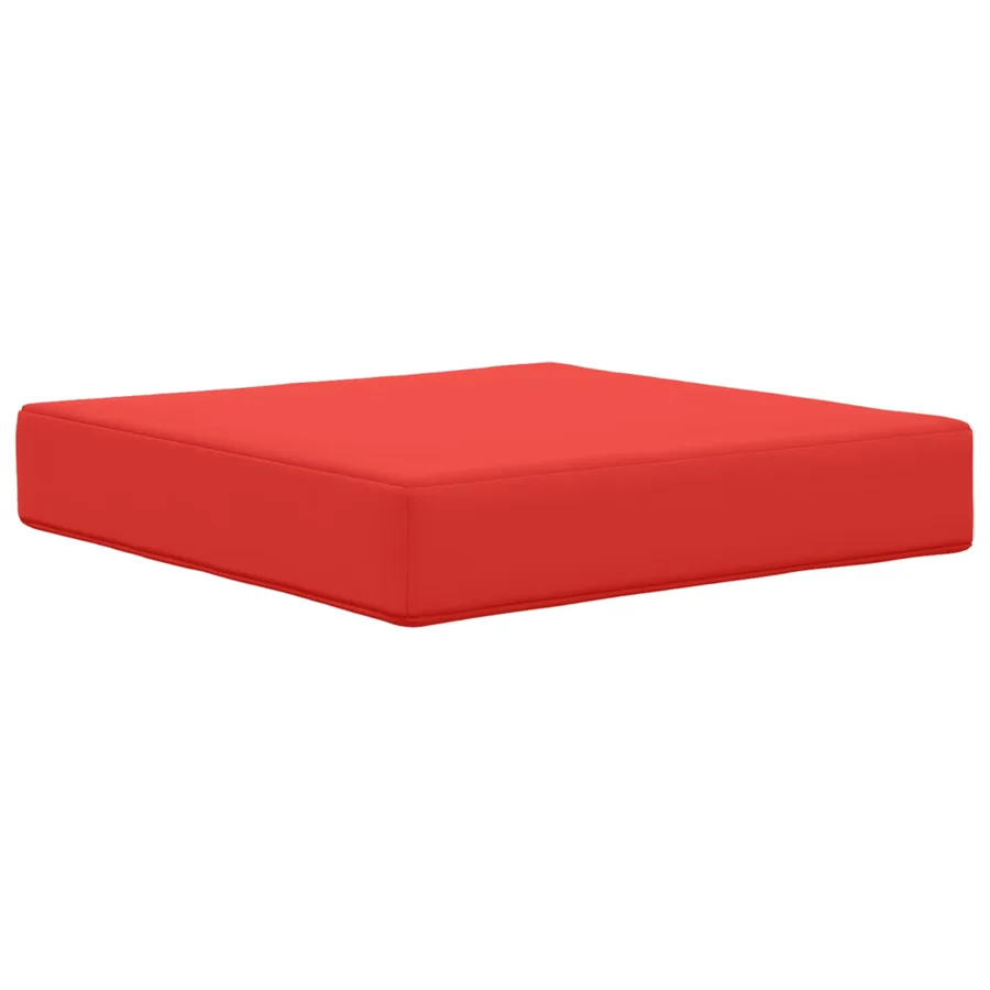 Coussin de canapé d'extérieur Polyester Rouge 60 x 40 x 10 cm - 4