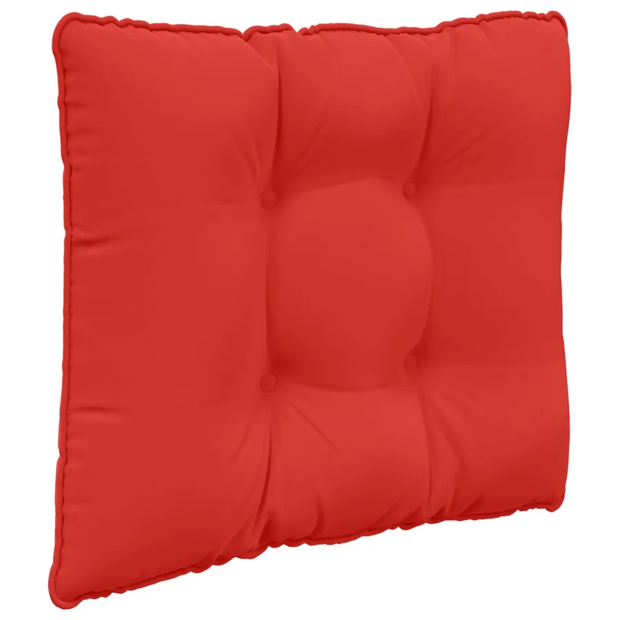 Coussin de canapé d'extérieur Polyester Rouge 60 x 40 x 10 cm - 5