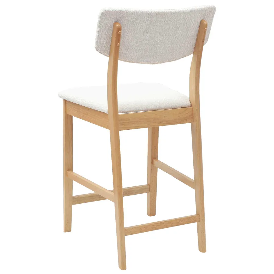 Chaises de salle à manger 2 pcs Naturel 48 x 49 x 95 cm - 7