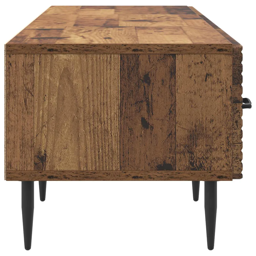 Meuble TV Bois ancien 147 x 34,5 x 30 cm Bois d'ingénierie - 7