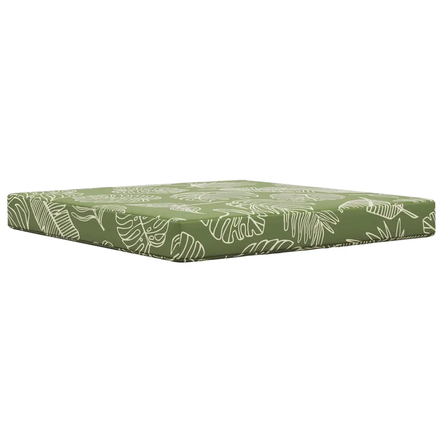 Coussin de canapé d'extérieur 2 pcs Modèle feuille Polyester - 4