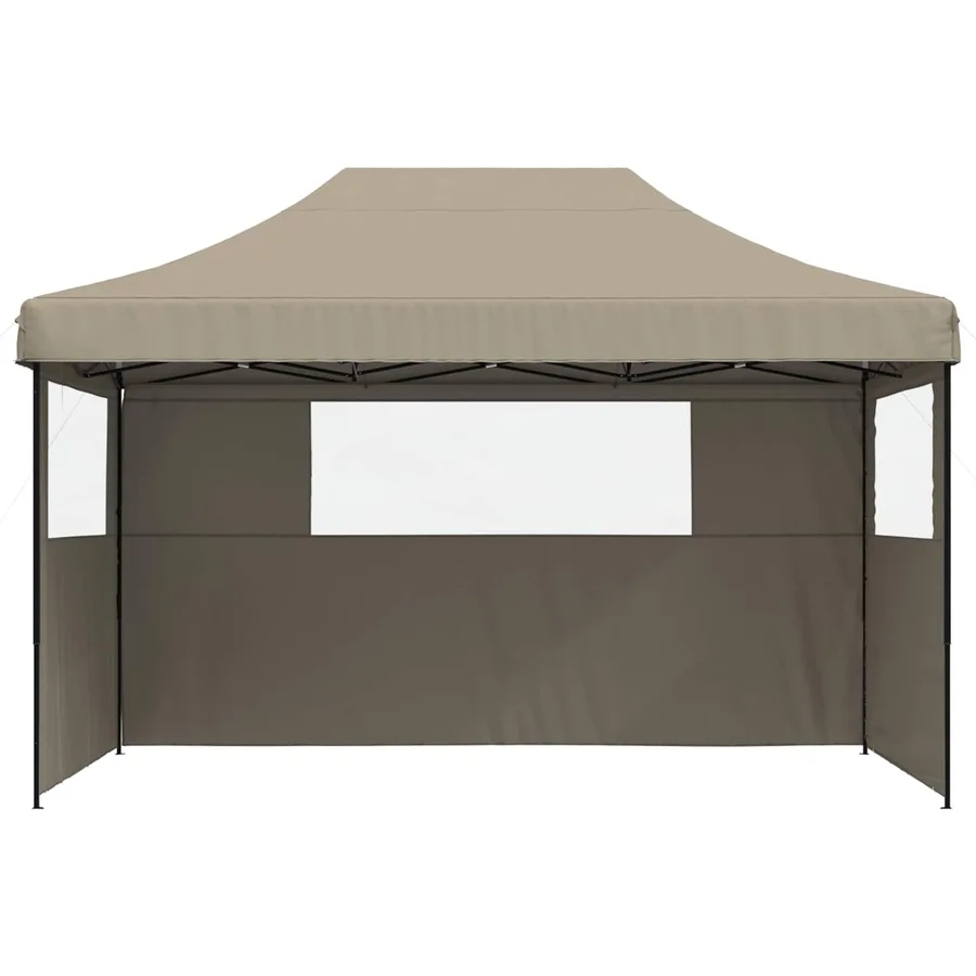 Tente de fête Taupe 292 x 440 x 315 cm Tissu Oxford - 3