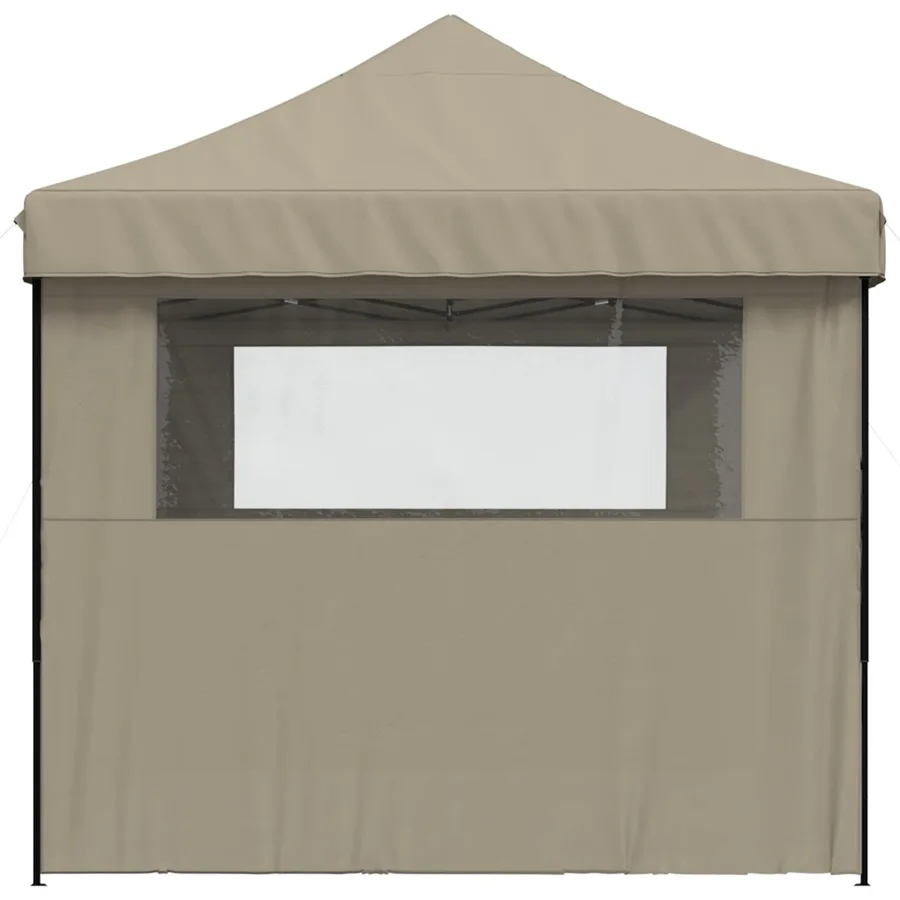 Tente de fête Taupe 292 x 440 x 315 cm Tissu Oxford - 5