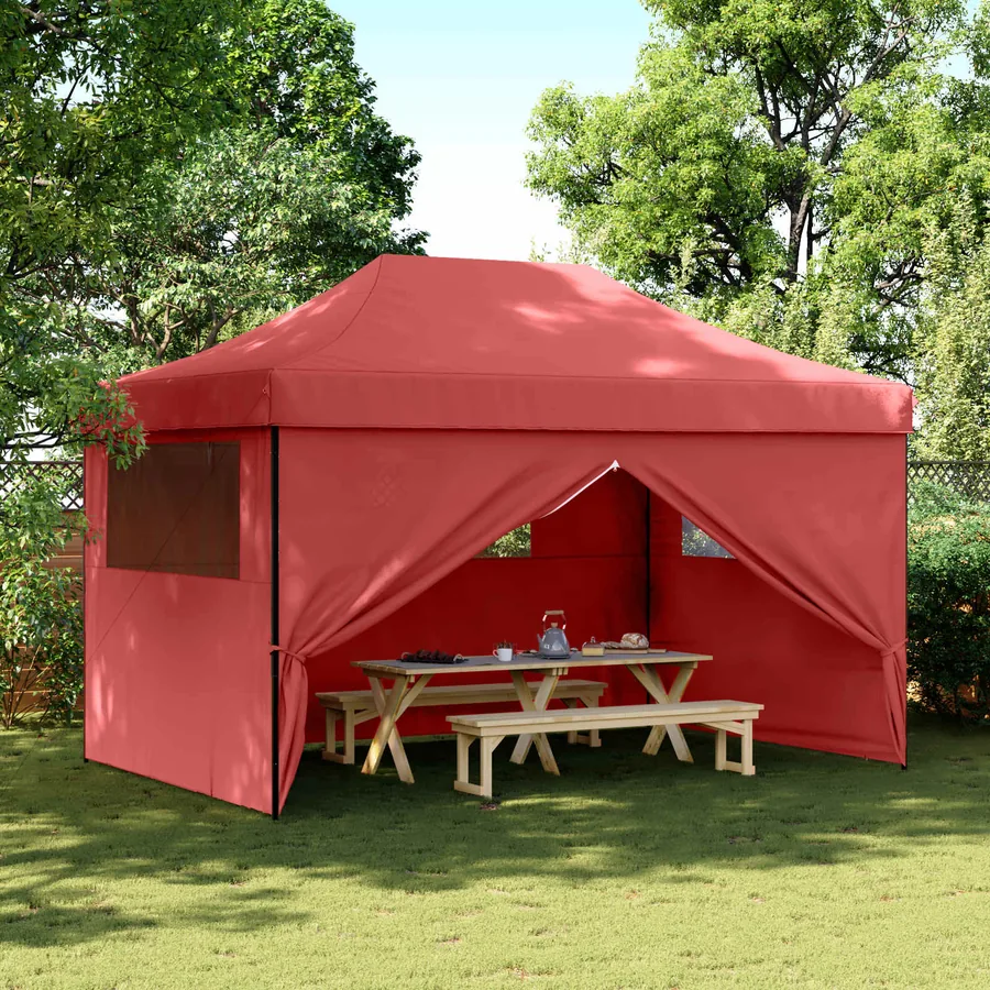 Tente de fête Bordeaux 292 x 440 x 315 cm Tissu Oxford