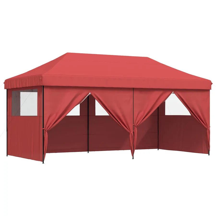 Tente de fête Bordeaux 292 x 580 x 315 cm Tissu Oxford - 2