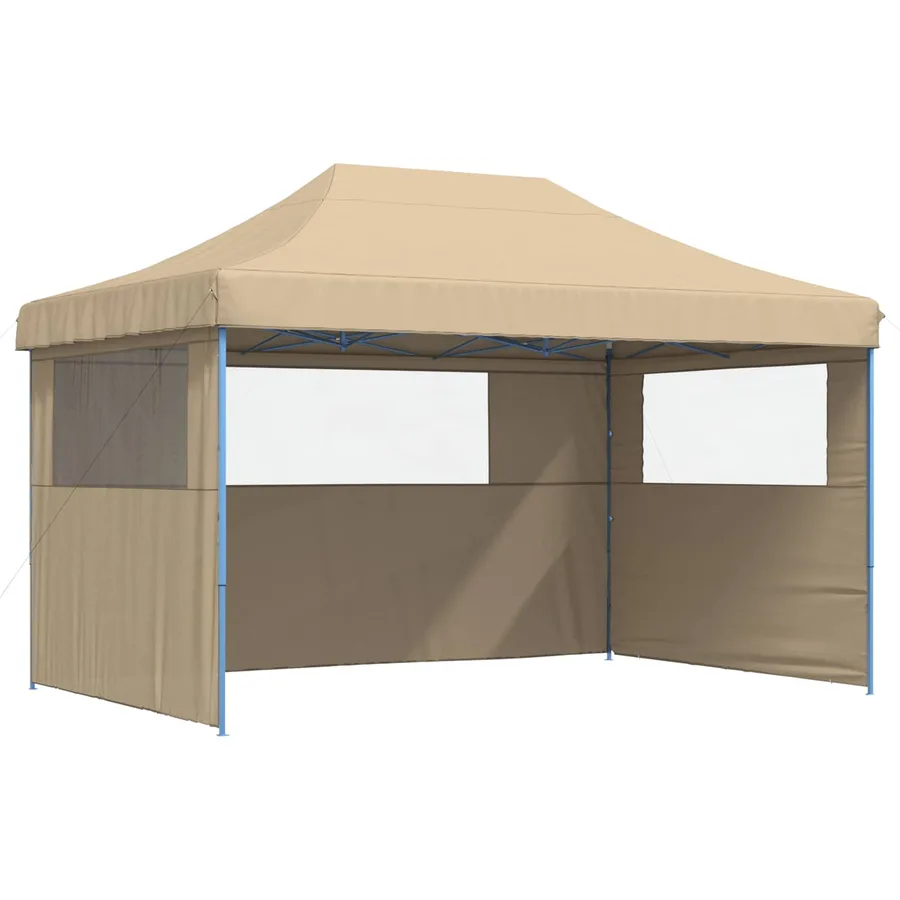 Tente de fête Beige 292 x 440 x 315 cm Tissu Oxford - 2