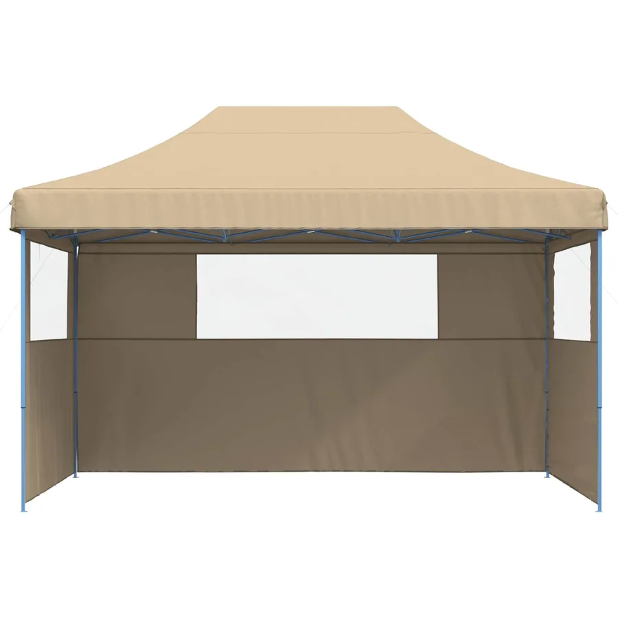 Tente de fête Beige 292 x 440 x 315 cm Tissu Oxford - 3