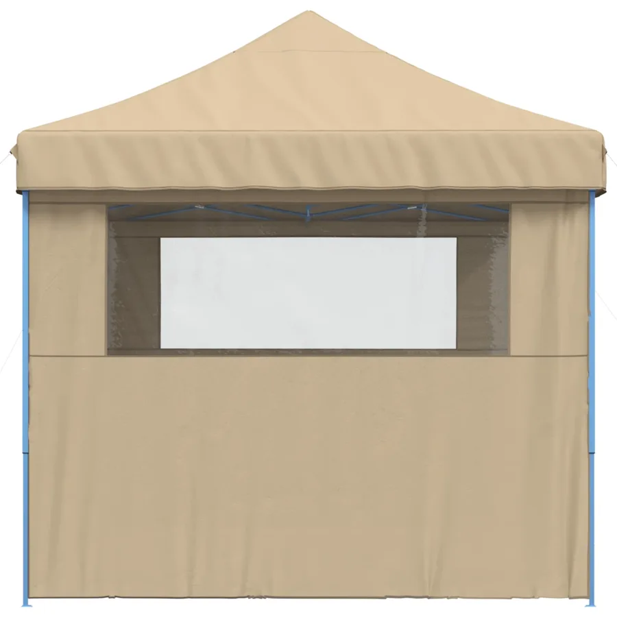 Tente de fête Beige 292 x 440 x 315 cm Tissu Oxford - 5