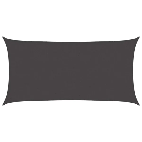 Voile d'ombre Anthracite 2 x 6 m HDPE