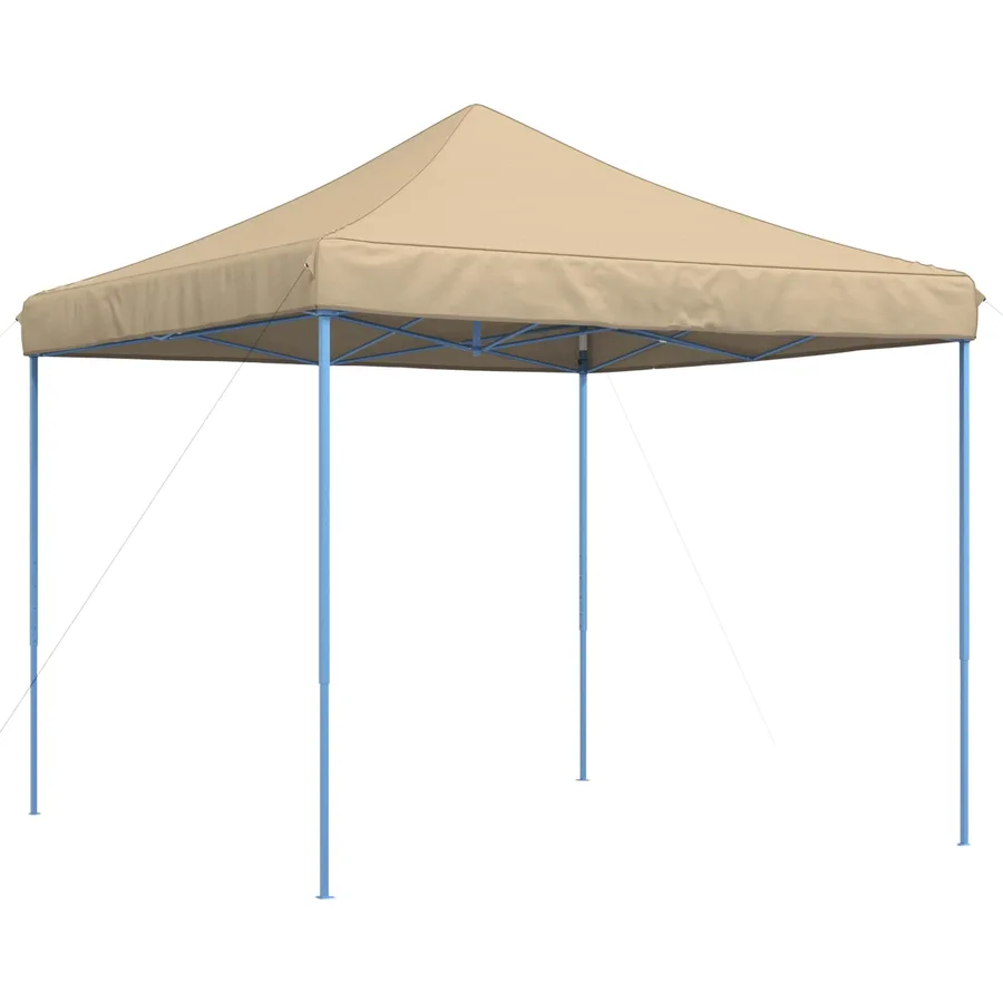 Tente de fête Beige 292 x 292 x 315 cm Tissu Oxford - 2