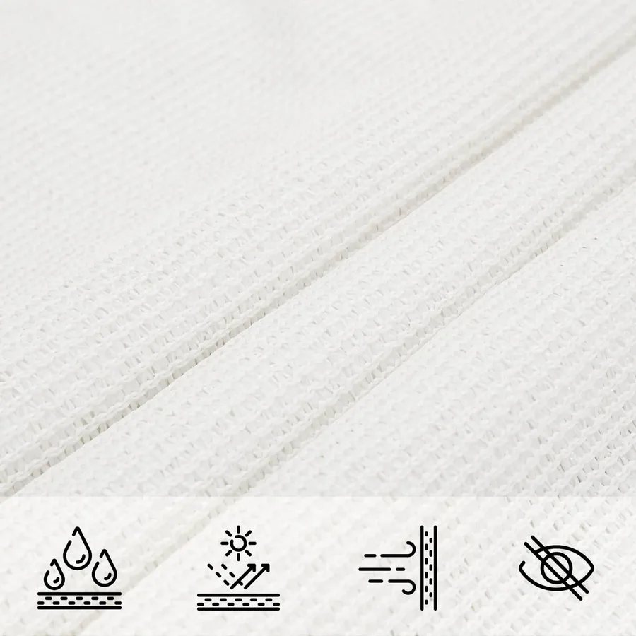 Voile d'ombre 7 x 5 x 5 m HDPE - 4