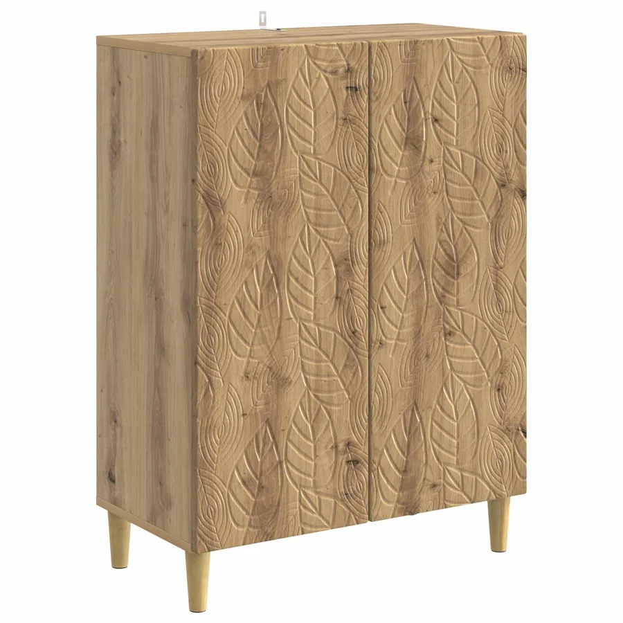 Buffet Chêne artisanal 66 x 34,5 x 90 cm Bois d'ingénierie - 2
