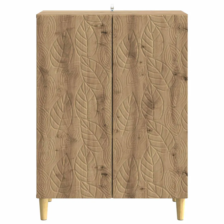 Buffet Chêne artisanal 66 x 34,5 x 90 cm Bois d'ingénierie - 5
