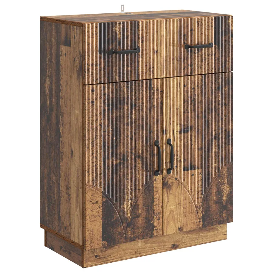 Buffet Bois ancien 66 x 34,5 x 87 cm Bois d'ingénierie - 2