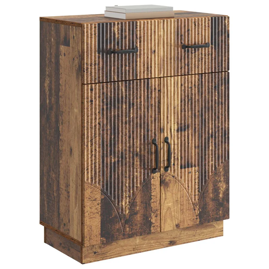 Buffet Bois ancien 66 x 34,5 x 87 cm Bois d'ingénierie - 3