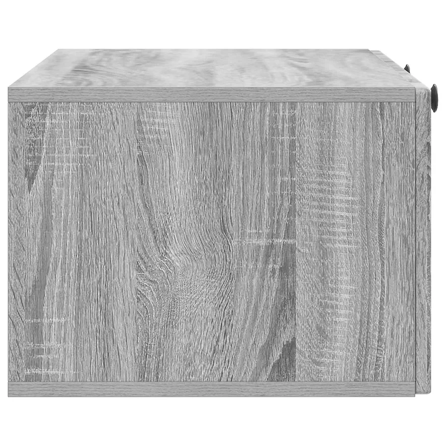 Meuble TV mural Sonoma gris 78,5 x 41 x 30 cm Bois d'ingénierie - 7