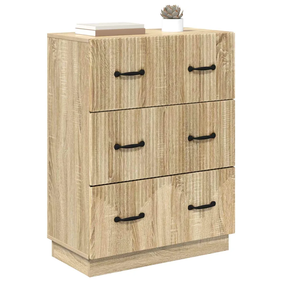 Armoire à tiroirs Chêne Sonoma 66 x 34,5 x 87 cm - 3