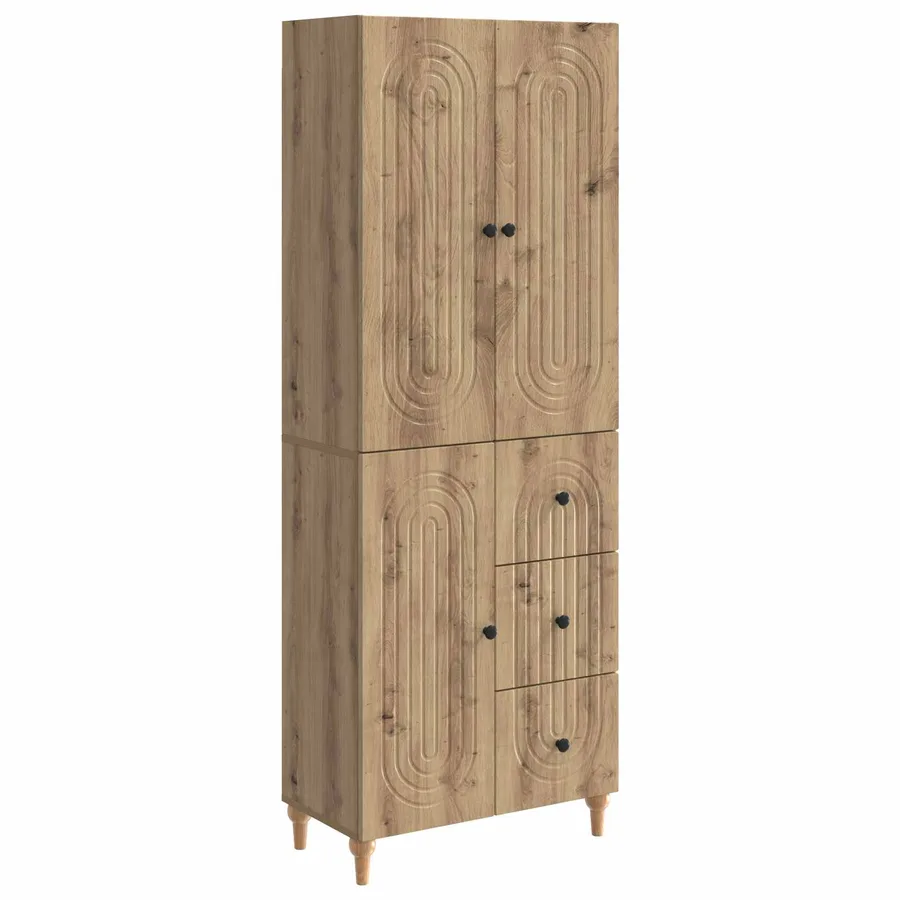 Ensemble de Meubles 2 pc Bois d'ingénierie - 2