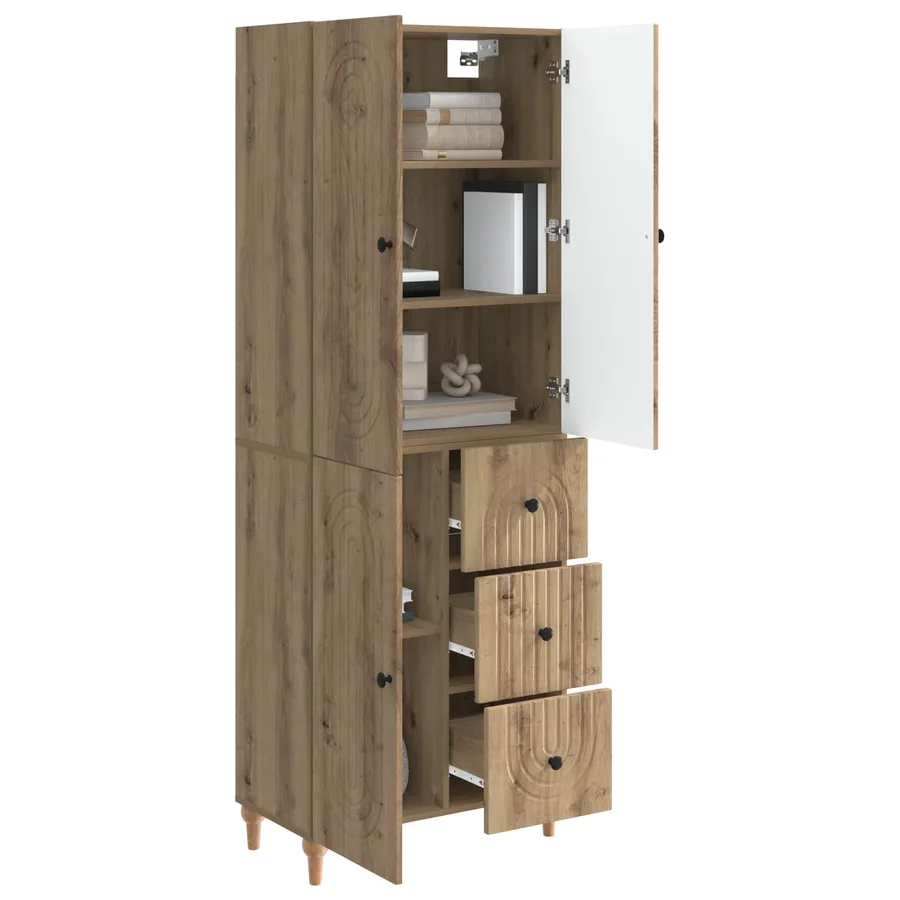 Ensemble de Meubles 2 pc Bois d'ingénierie - 3
