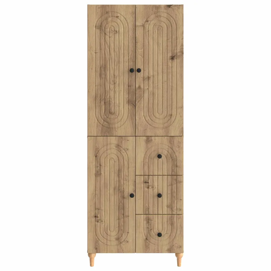 Ensemble de Meubles 2 pc Bois d'ingénierie - 5
