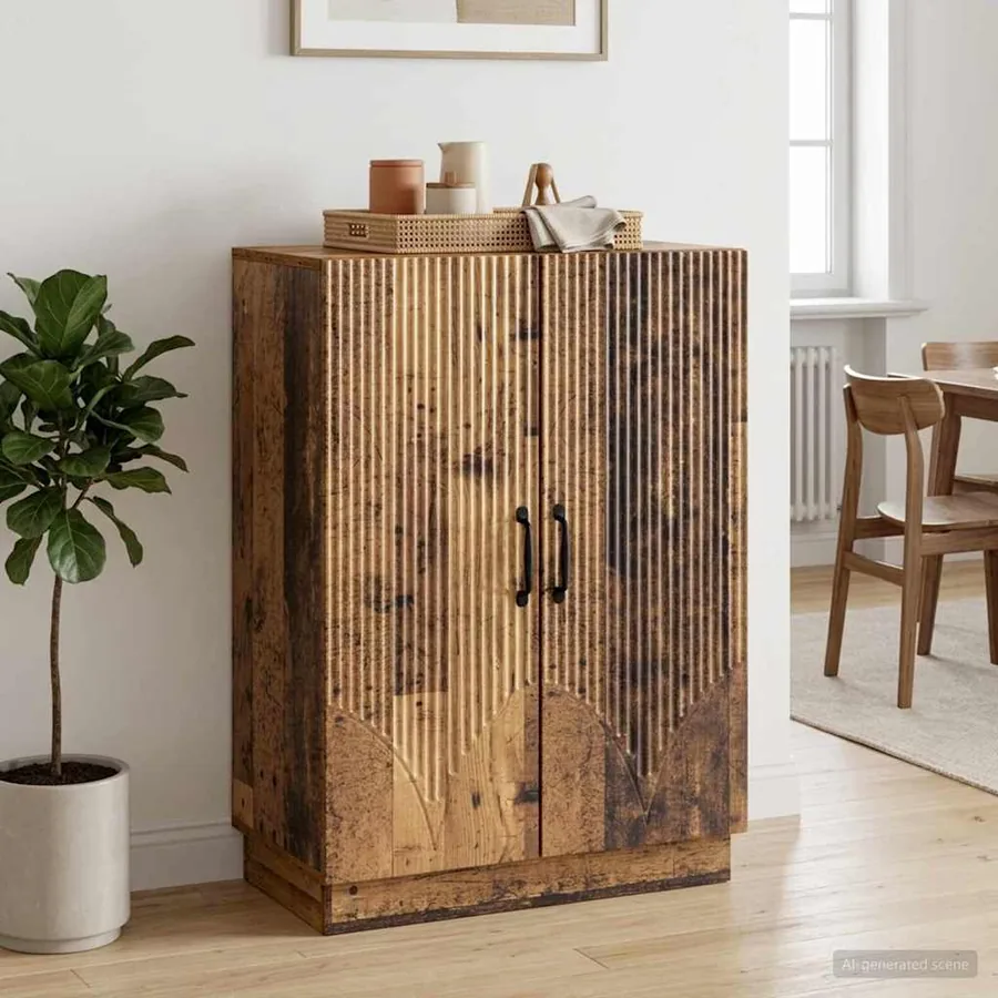 Buffet Bois ancien 66 x 34,5 x 87 cm Bois d'ingénierie