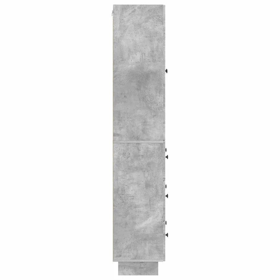 Ensemble de Meubles 2 pcs Gris béton 66 x 34,5 x 90 cm - 6