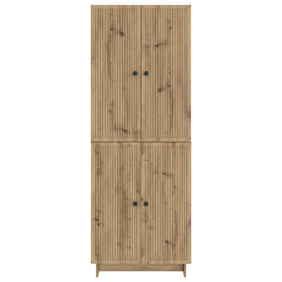 Ensemble de Meubles 2 pc Chêne artisanal Bois d'ingénierie - 5