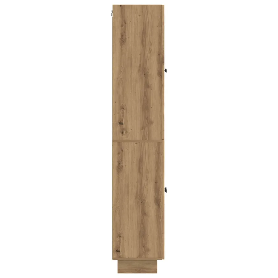 Ensemble de Meubles 2 pc Chêne artisanal Bois d'ingénierie - 6