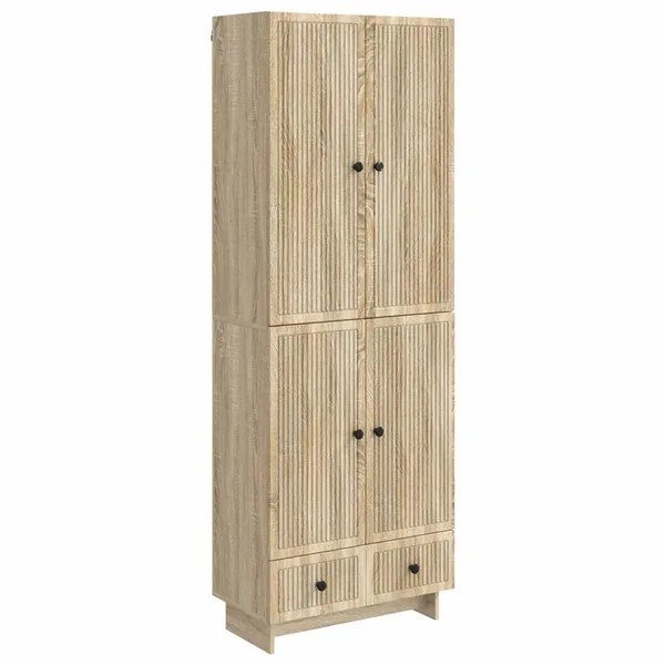 Ensemble de Meubles 2 pcs Chêne Sonoma 66 x 34,5 x 95 cm