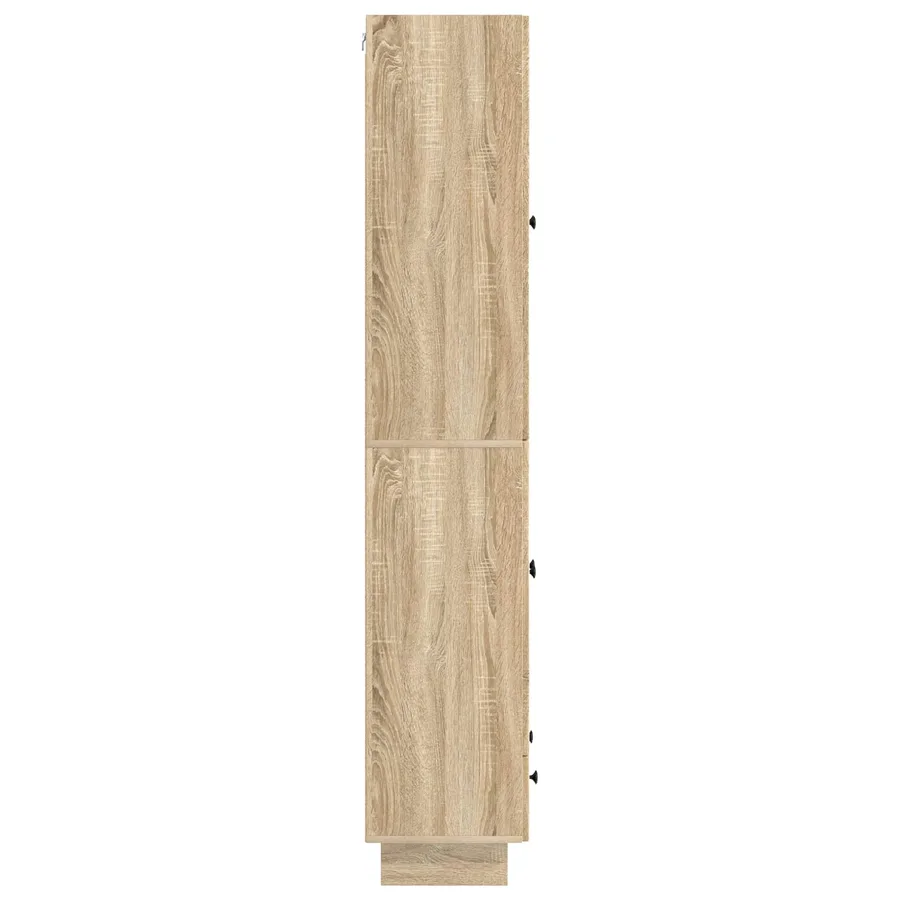 Ensemble de Meubles 2 pcs Chêne Sonoma 66 x 34,5 x 95 cm - 5