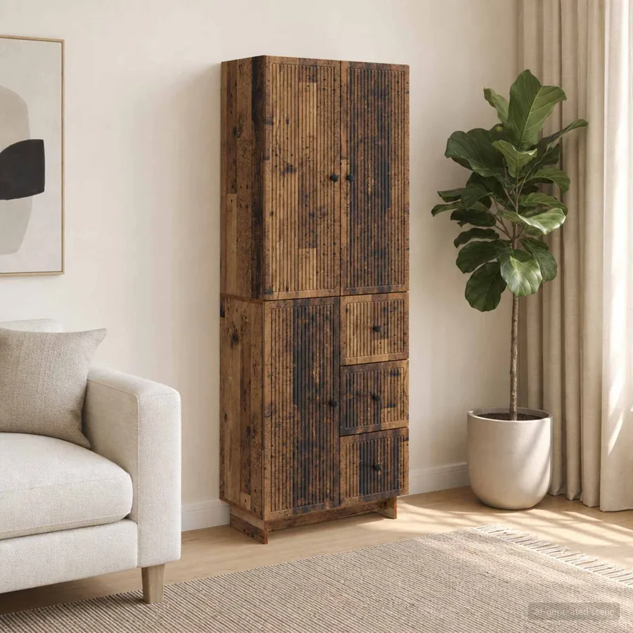 Ensemble de Meubles 2 pcs 66 x 34,5 x 90 cm Bois d'ingénierie