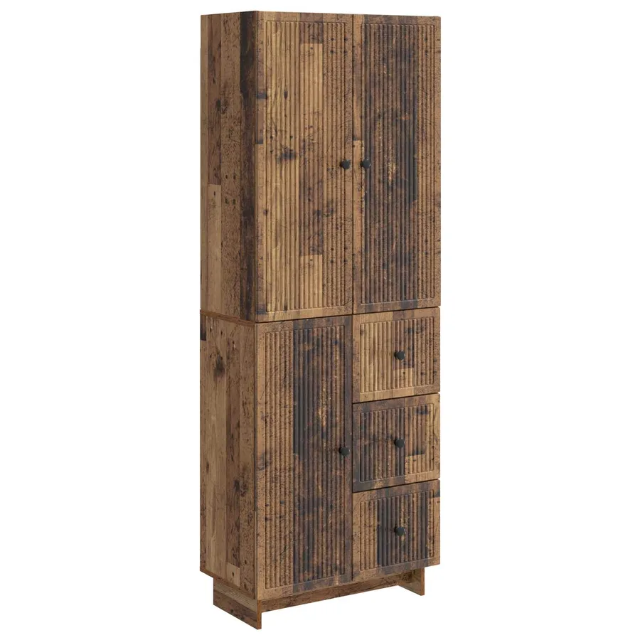 Ensemble de Meubles 2 pcs 66 x 34,5 x 90 cm Bois d'ingénierie - 2