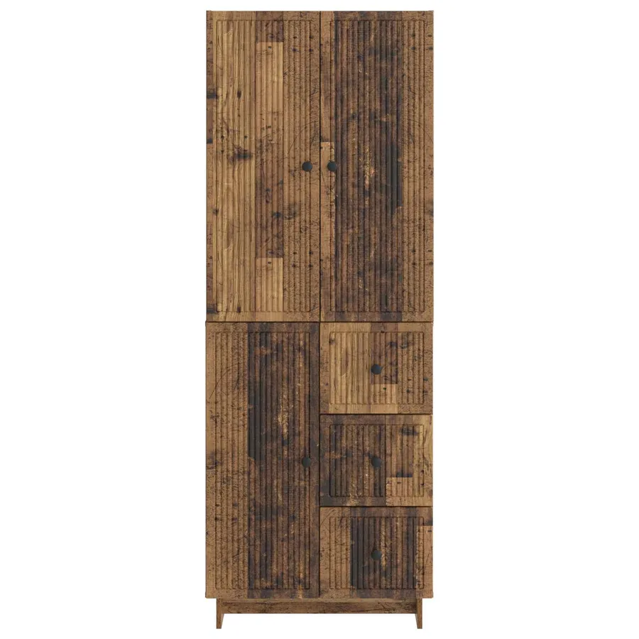 Ensemble de Meubles 2 pcs 66 x 34,5 x 90 cm Bois d'ingénierie - 5