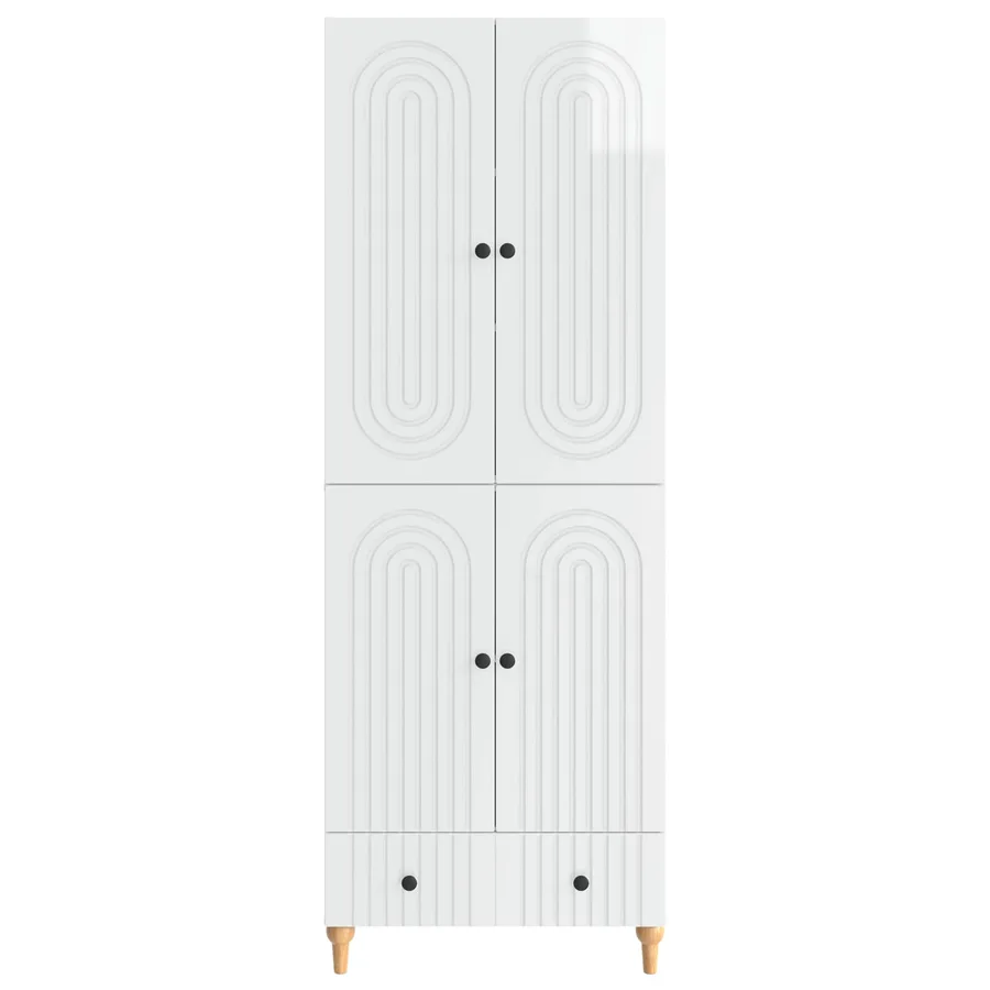 Ensemble de Meubles 2 pcs 66 x 34,5 x 95 cm Bois d'ingénierie - 5