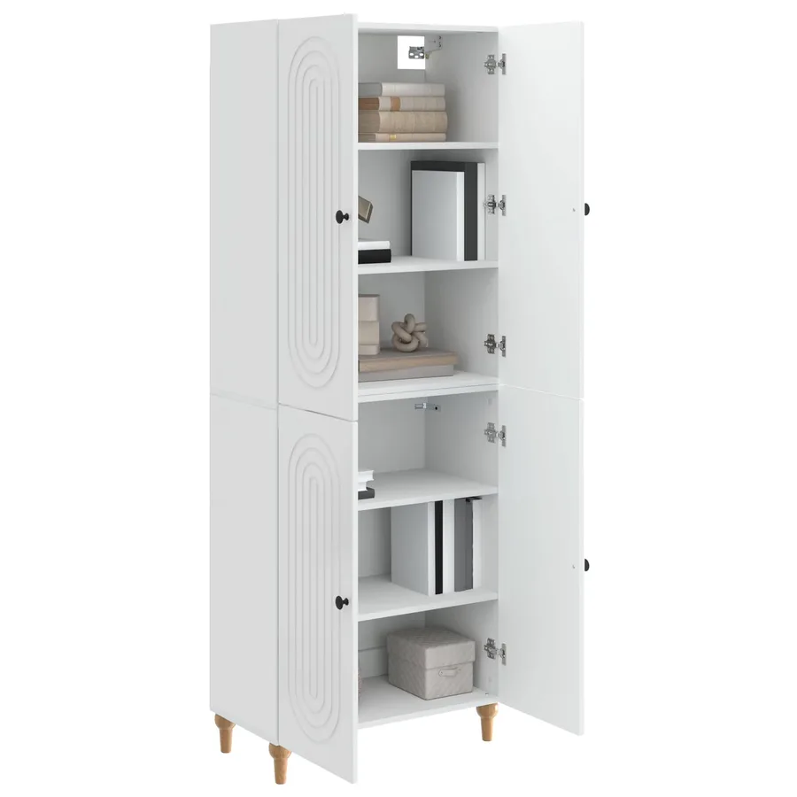 Ensemble de Meubles 2 pcs 66 x 34,5 x 90 cm Bois d'ingénierie - 3