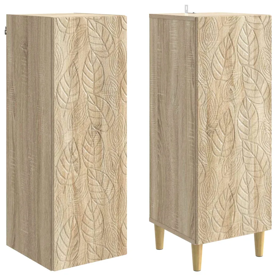 Ensemble de Meubles 2 pcs Chêne Sonoma Bois d'ingénierie - 4