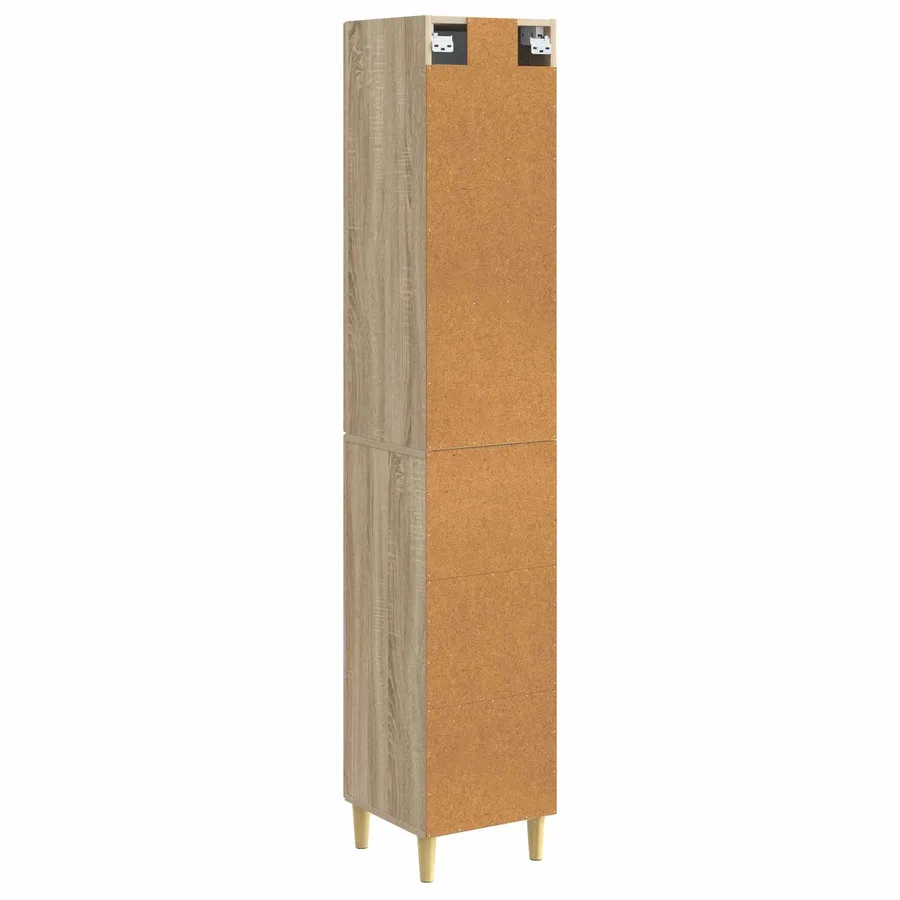 Ensemble de Meubles 2 pcs Chêne Sonoma Bois d'ingénierie - 7