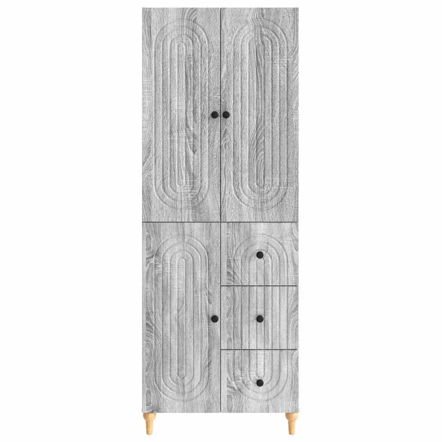 Ensemble de Meubles 2 pcs 66 x 34,5 x 90 cm Bois d'ingénierie - 5