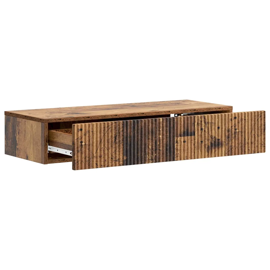 Table d'appoint murale Bois ancien 87,5 x 34,5 x 17 cm - 4